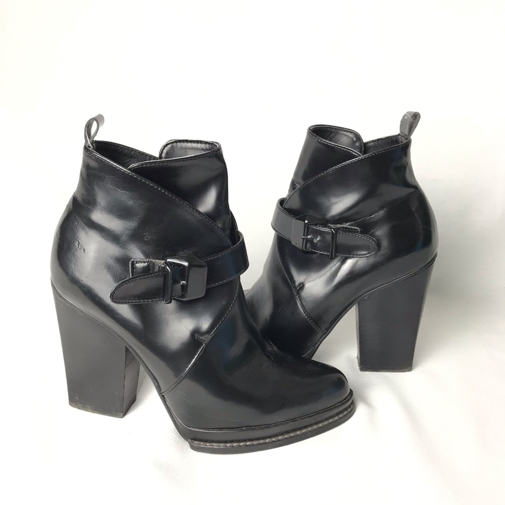 ZARA // Pointy Toe Boot Heels size 6.5 / 37